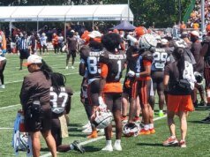 Rastreador de corte de lista de 53 jogadores do Cleveland Browns