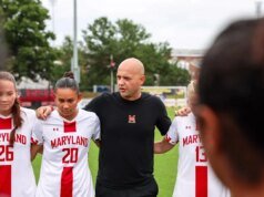 O futebol feminino de Maryland voltou tarde para garantir um empate em 2 a 2 contra Virginia Tech