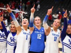 O vôlei de Kentucky entra para a história em Chicago