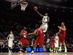 Jeremy Pargo, de Gonzaga, se prepara para o jogo do título BIG3