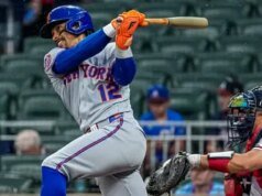 O ataque do Mets estagnou na derrota por 4 a 0 para o Braves