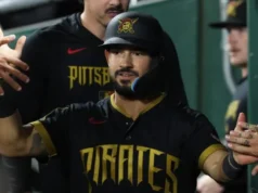 Piratas recebem atualizações encorajadoras sobre Nick Gonzalez após saída assustadora para Pitch to Helmet vs.