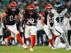 A corrida de TD do Bengals RB Jamal Haynes está entre as melhores jogadas de pré-temporada de estreantes