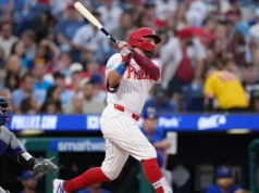 O 40º RH de Kyle Schwarber junta-se a Ryan Howard na rara história dos Phillies
