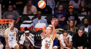 Foto do TST: The Dream venceu o Sparks por 78-71 na Cripto Arena