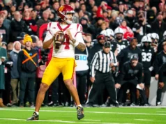 USC OL Tobias Raymond elogiou a liderança de Jayden Maiava