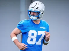 TE Sam LaPorta é afiado no acampamento do Lions