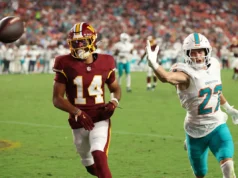 Receptor novato do Commanders estabelecerá sua rotina de dias de jogo na pré-temporada