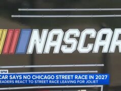 NASCAR não retornará ao centro de Chicago no próximo ano, correndo em Joliet