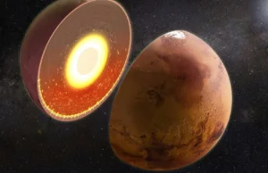 Cientistas descobriram uma enorme anomalia térmica dentro de Marte
