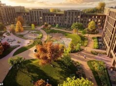 O bloco de 425 apartamentos terá 711 vagas para bicicletas e apenas 22 para carros, você adivinhou… Cambridge
