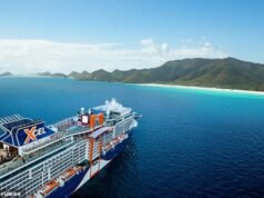 Viaje em primeira classe: esconderijos exclusivos ‘navio dentro de um navio’ dentro de navios gigantes – com piscinas privadas, mordomos e £ 6.000 por semana de férias