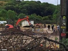 ‘Foi um fim de semana horrível’: moradores locais furiosos depois que viajantes desafiaram as ordens do conselho de montar acampamentos ilegais no feriado