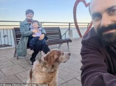 Pais e seu filho deficiente, de cinco anos, encontrados mortos um ao lado do outro devido a ferimentos à bala em Roma… junto com um cachorro de estimação como uma tragédia de assassinato e suicídio
