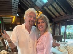 A esposa de Richard Branson, Joan, ‘provavelmente sofreu um coágulo sanguíneo nos pulmões’ após cair, diz o inquérito
