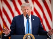 Trump prometeu ajudar os republicanos na campanha para as eleições intercalares, ao mesmo tempo que instava os candidatos a concorrerem à Casa Branca.