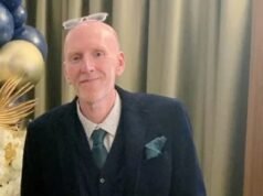 Na foto: pai de dois filhos, 55 anos, que morreu quando sua van colidiu com um trem em Lancashire