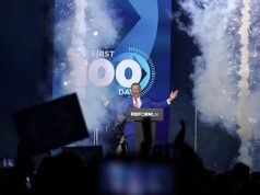 Nigel Farage promete “consertar” a Grã-Bretanha ao tentar reunir os trabalhadores reformistas em um discurso na conferência – apesar das reclamações dos manifestantes