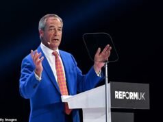Quentin Letts: A entrega do político francês Jordan Bardella foi um pouco do Inspetor Clouseau. “O júri cancelou meu sotaque”, disse ele na conferência sobre reforma. Atrás de mim, uma vovó exclamou cheia de desejo: ‘Adoramos!’