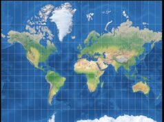 As Nações Unidas adotam um novo mapa mundial que mostra a África muito maior e reduz o tamanho do Reino Unido e dos Estados Unidos