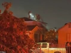 O mistério da morte a tiros de dois adultos e uma criança antes que o bairro pegasse fogo votou pela dissolução de seu departamento de polícia.