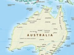 A Austrália assumiu um novo formato no mapa mundial – à medida que as polêmicas mudanças começam a ser debatidas