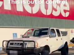 Motorista egoísta do UT condenado por ocupar quatro vagas de estacionamento para deficientes fora de Bunnings: ‘Fora deste mundo’