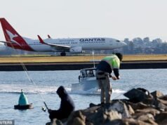 Um voo da Qantas é evacuado antes da decolagem no aeroporto de Sydney