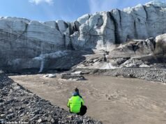O derretimento das geleiras do Ártico está criando um ‘ciclo de destruição’ climático ao liberar metano das rochas sob o gelo, alerta estudo
