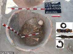 Roman foi encontrado após 1.600 anos escondido enquanto os cientistas revelam como ele encontrou seu terrível fim