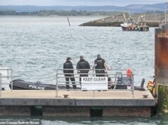 A empresa de ferry criticou a Border Force depois de ter perdido meio dia de ordens para trazer 140 migrantes para terra em Portsmouth.