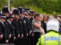 O funeral de um segundo herói policial morto no terrível acidente da A66 foi realizado em homenagem ao ex-soldado que “lutou para tornar o mundo um lugar melhor”