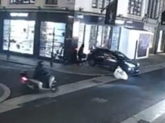 A gangue Moment Ram invadiu Yves Saint Laurent antes de roubar £ 30.000 em bolsas de luxo em uma operação noturna na Bond Street, em Londres.