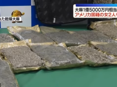 Mulher americana é presa depois de contrabandear US$ 1 milhão em maconha para o Japão em uma mala