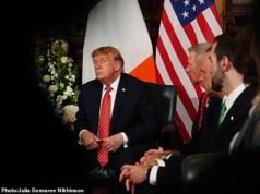 Trump diz que o líder saudita Mohammed bin Salman é um ‘bom amigo meu’ e revela que eles tiveram um telefonema ‘agradável e incrível’… poucas horas depois do 11 de setembro, a viúva critica o reino árabe por ‘apoiar’ terroristas