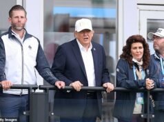 O presidente Trump revela a maior transformação do filho Don Jr. depois de se casar com a esposa Bettina em um luxuoso casamento nas Bahamas