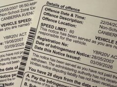 O choque do motorista australiano ocorre quase 20 anos depois da multa por excesso de velocidade de 2007: ‘Não tenho memória’