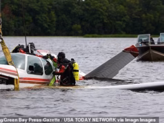 O legislador relembra o momento terrível em que seu avião caiu no lago de Wisconsin: ‘Como olhar para um abismo’