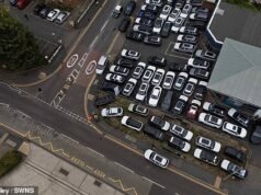 Uma concessionária de automóveis chinesa inicia uma guerra de estacionamento com os moradores da cidade quando seu estoque transborda pelas ruas
