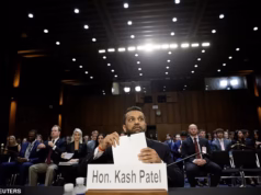 O diretor do FBI, Patel, foi forçado a dar respostas extraordinárias sobre a brutalidade enquanto os democratas do Senado o questionavam sobre as novas regras de contratação do FBI