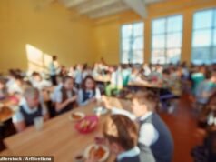 Pais reclamam que as escolas ‘usam’ crianças de nove anos para preencher lacunas nos níveis de pessoal, transformando-as em ‘Sra. Esfregões’ para limpar refeitórios