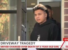 Motorista acusado da morte de menina de três anos atropelada na garagem de Sydney quebra o silêncio: ‘Sinto muito’