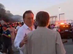 Momento comovente no ar: repórter vê acidente de helicóptero nas ruas de Los Angeles – sem saber que sua própria tripulação estava lá dentro