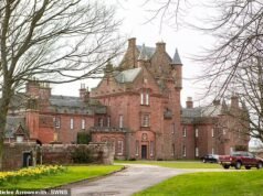 Os planos de desenvolvimento do castelo escocês de £ 3,2 milhões de Alan Carr podem entrar em colapso depois que morcegos forem encontrados no local