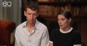 A nova esposa de Patrick Clancy revelou a maneira romântica como eles se conheceram no 60 Minutes e o saudou como um pai e parceiro incrível