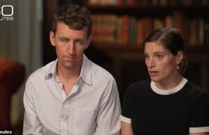 A nova esposa de Patrick Clancy revelou a maneira romântica como eles se conheceram no 60 Minutes e o saudou como um pai e parceiro incrível