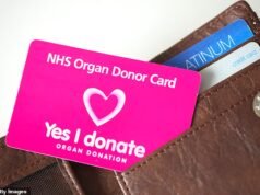 Primeira chamada urgente para doadores de órgãos, à medida que o número de voluntários cai para um nível chocantemente baixo – você quer se inscrever?