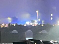 Um incêndio eclodiu em um grande hotel anteriormente usado para abrigar migrantes enquanto os hóspedes eram evacuados