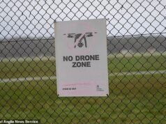 As instalações militares britânicas foram alvo de drones centenas de vezes no ano passado, com novos números mostrando o aumento das tensões com a Rússia e o Irão.