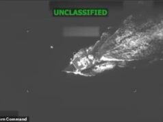 Momento horrível, suspeito de barco de drogas explodir em uma bola de fogo enquanto ataque dos EUA mata quatro no Caribe – o número de mortos na campanha sobe para 231